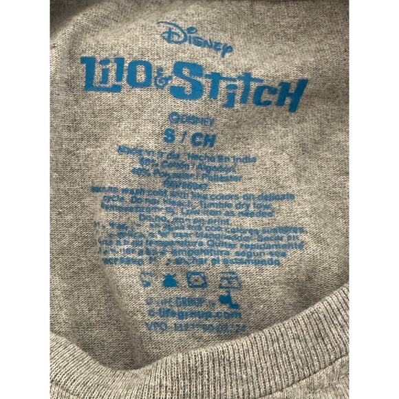 Disney Lilo & Stitch “Ohana Means Family” Graphic T-Shirt Size Small | Gray - Picture 3 of 3